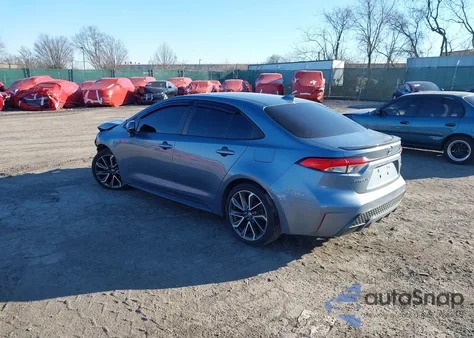 2020 Toyota Corolla Se из США, поврежденный, VIN 5YFP4RCE6LP017801